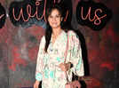 Maanu looked pretty at the launch party of the Madras Couture Fashion Week at Radisson in Chennai