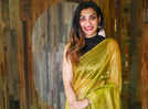 Akshara Reddy glittered in a shiny saree at the inauguration of Style Bazaar 2024 at Hyatt Regency in Chennai