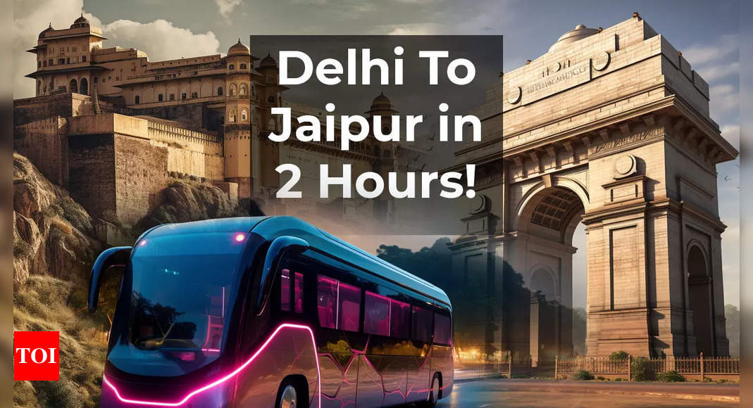 Delhi to Jaipur in 2 hours via Delhi-Mumbai Expressway on electric bus; fare to be 30% less than diesel bus