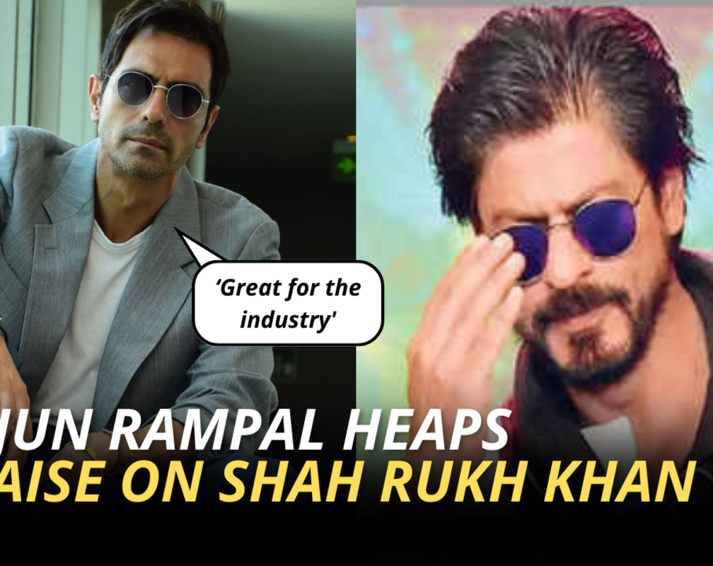 
Amidst reports of fallout, Arjun Rampal praises Shah Rukh Khan; calls his comeback 'outstanding and fantastic'
