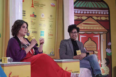 Swastika Mukherjee and Riddhi Sen discuss challenges and artistic freedom in book adaptations at the literary meet