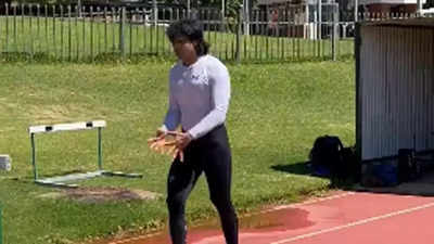 Neeraj Chopra sweats it out in South Africa as he aims for gold at Paris Olympics
