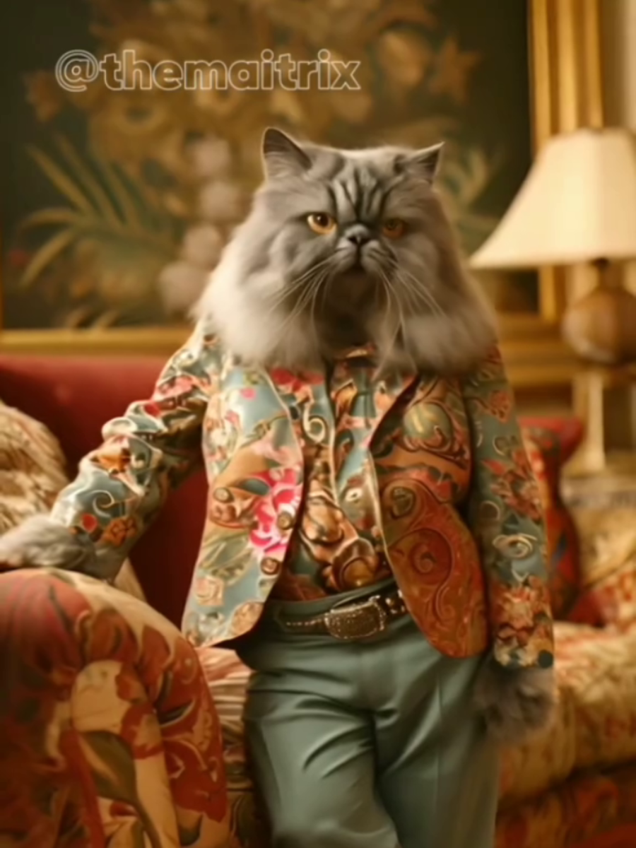 Ai Pics Show What If Cats Dressed Like Humans Times Now