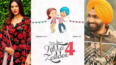 Nikka Zaildar 4: Ammy Virk and Sonam Bajwa reunite for the romantic comedy