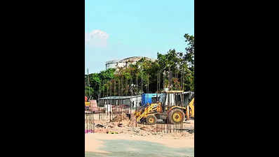 Work on Semmozhi Poonga progressing at steady pace