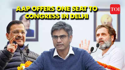 Lok Sabha polls 2024: AAP offers one seat to Congress in Delhi, demands 8 seats in Gujarat