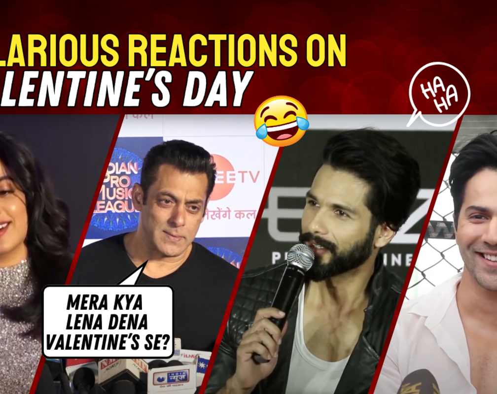 
Salman Khan, Shahid Kapoor, and celebs share hilarious reactions on Valentine's Day
