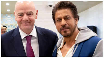 Gianni Infantino gushes over meeting with Shah Rukh Khan: Look forward to meeting you again at FIFA event
