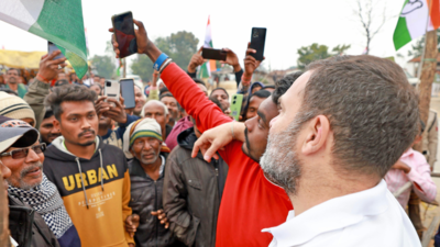 Rahul Gandhi leaves for farmers protest, cancels second leg of Jharkhand's Bharat Jodo Nyay Yatra