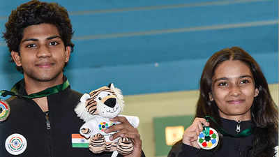 ISSF World Cup: India clinch gold and silver in 10m air rifle junior mixed team event
