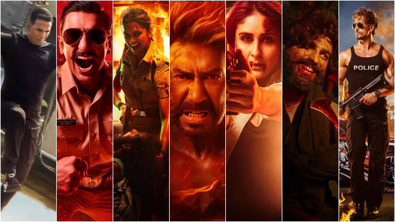 Singham Again: Ajay Devgn, Kareena Kapoor, Ranveer Singh, Deepika Padukone - who is playing what in Rohit Shetty's cop drama | - Times of India