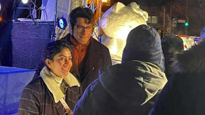 Aamir Khan joins son Junaid Khan and Sai Pallavi on the snowy sets of their untitled film's Japan schedule
