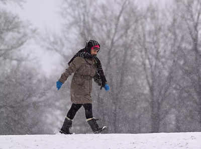 Winter storm in US Northeast disrupts flights, schools