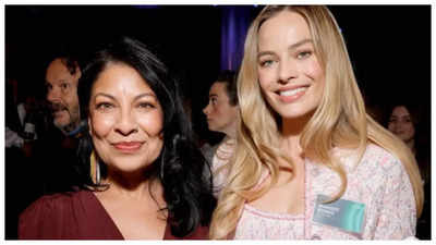 'To Kill A Tiger' director Nisha Pahuja shares photos with 'Barbie' star Margot Robbie as she attends Oscar Nominees Luncheon