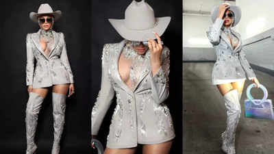 Beyoncé makes a stylish statement in Gaurav Gupta Couture at New York Fashion Week