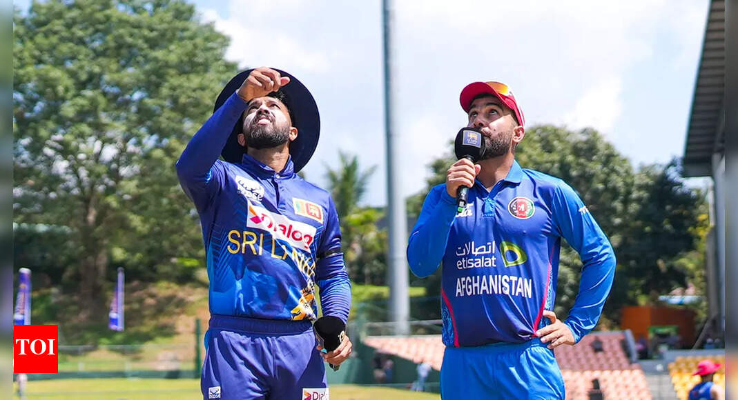 Afghanistan 50/1 in 6.2 Overs | Sri Lanka vs Afghanistan live cricket score, 3rd ODI  – The Times of India