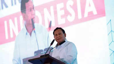 Four Indonesian pollsters show Prabowo on track to win presidency in one round