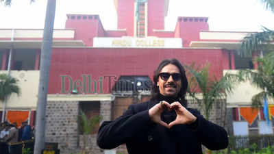 I’ve spent three of my most beautiful years here, says Arjun Rampal on his visit to his alma mater