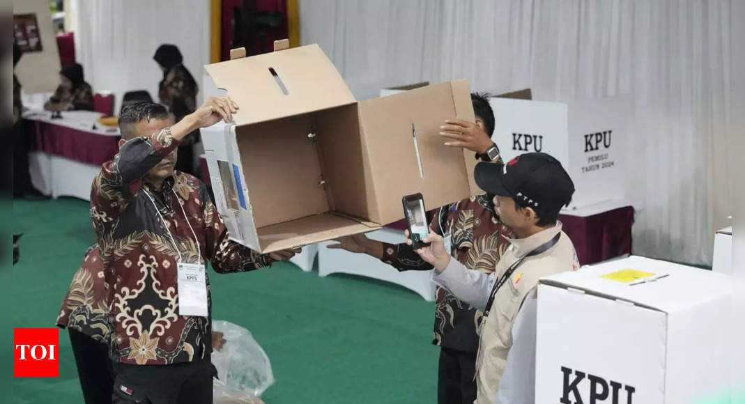 Voting Closes In Indonesia's Election To Choose A New President | World ...