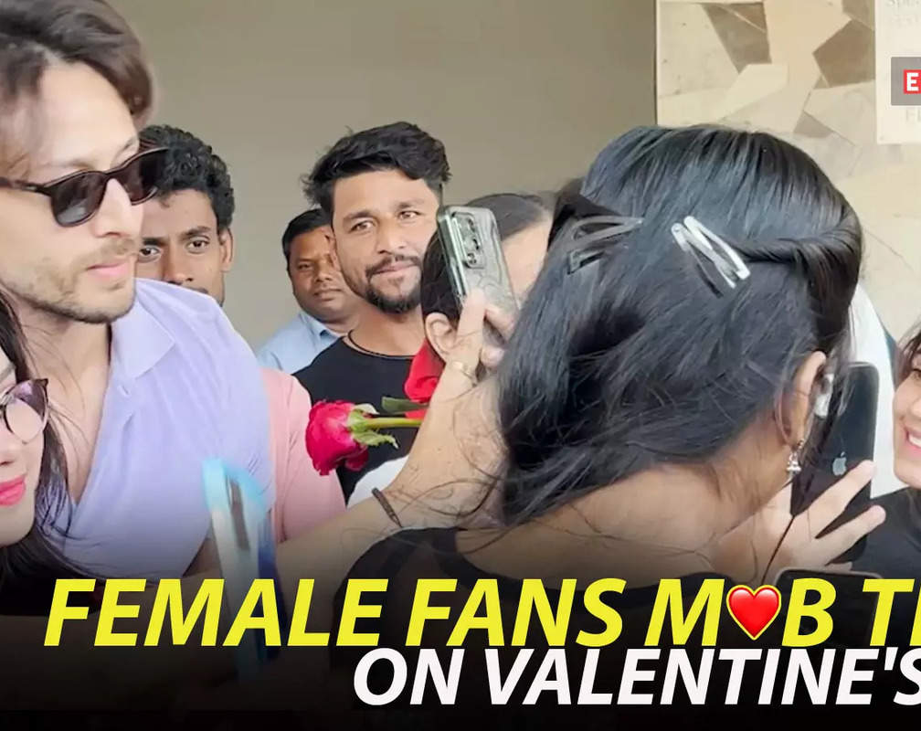 
Fan-tastic love affair: Roses and gifts rain on Tiger Shroff on Valentine's Day!
