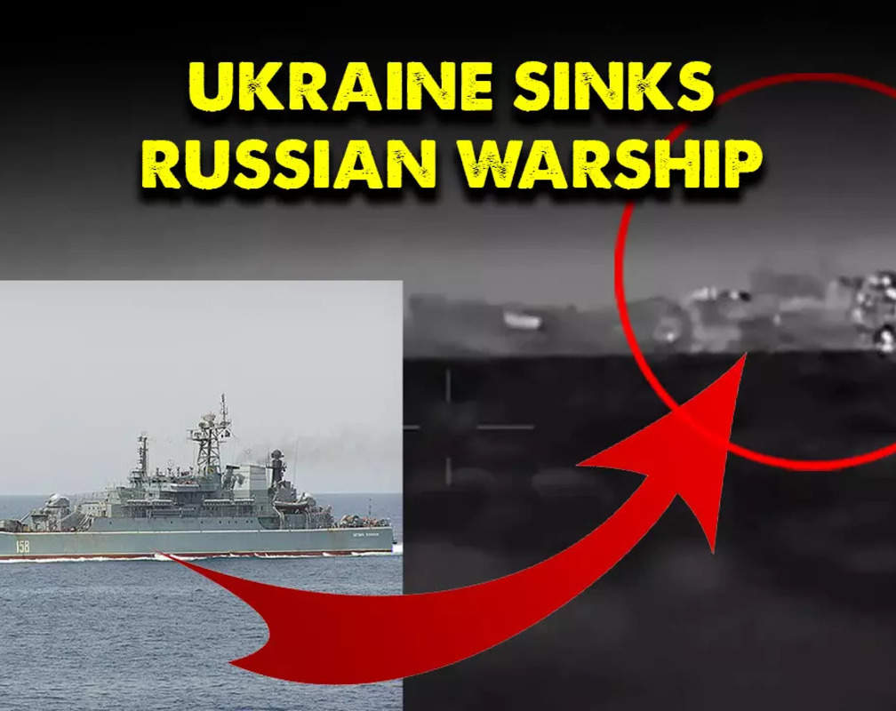 
Ukraine destroys Russian warship in Black Sea naval operation, NATO terms it 'great victory'
