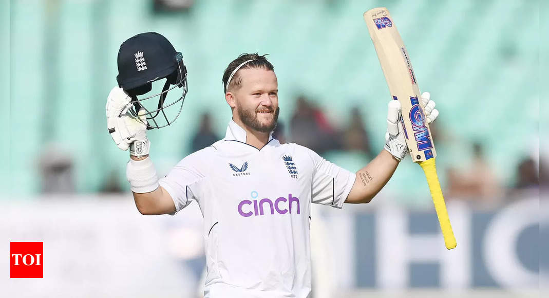 India vs England 3rd Test Day 2 Cricket Match highlights: Ton-up Ben Duckett propels England to 207/2 at stumps, trail by 238 runs vs India  – The Times of India