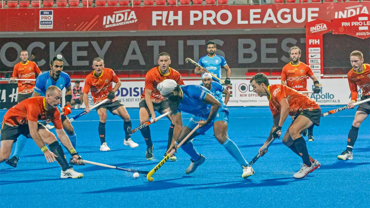 Fighting India lose 4 6 to Australia in FIH Pro League Hockey