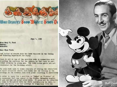 Read: A 1938 letter by Walt Disney rejecting job application by a woman