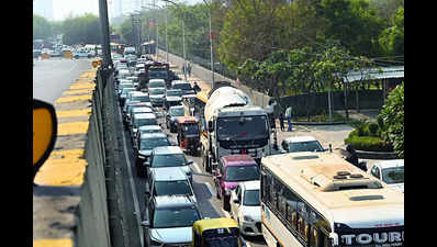 Only a year old, Parthala flyover closed for repairs, traffic crawls
