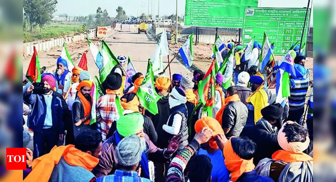 Farmers' Protest: Shambhu: Day’s Calm Shatters After ‘ceasefire’ Breach ...