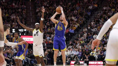 Golden State Warriors hold off late rally by Utah Jazz to secure narrow victory
