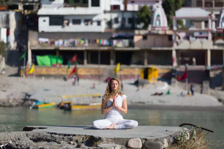 Spend time at a Yoga retreat