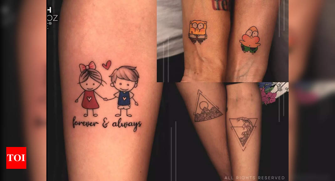 20 Unique Couple Tattoos For All The Lovers Out There! | Meaningful tattoos  for couples, Tattoos for daughters, Couples tattoo designs