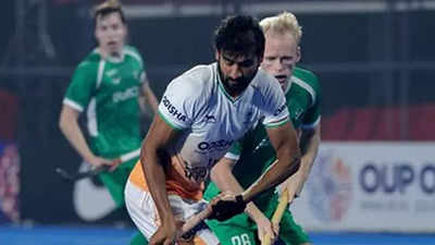 FIH Pro League: Late Gurjant Singh strike saves India against Ireland