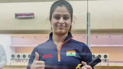 ISSF World Cup Manu Bhaker clinches bronze in 10m Air Pistol