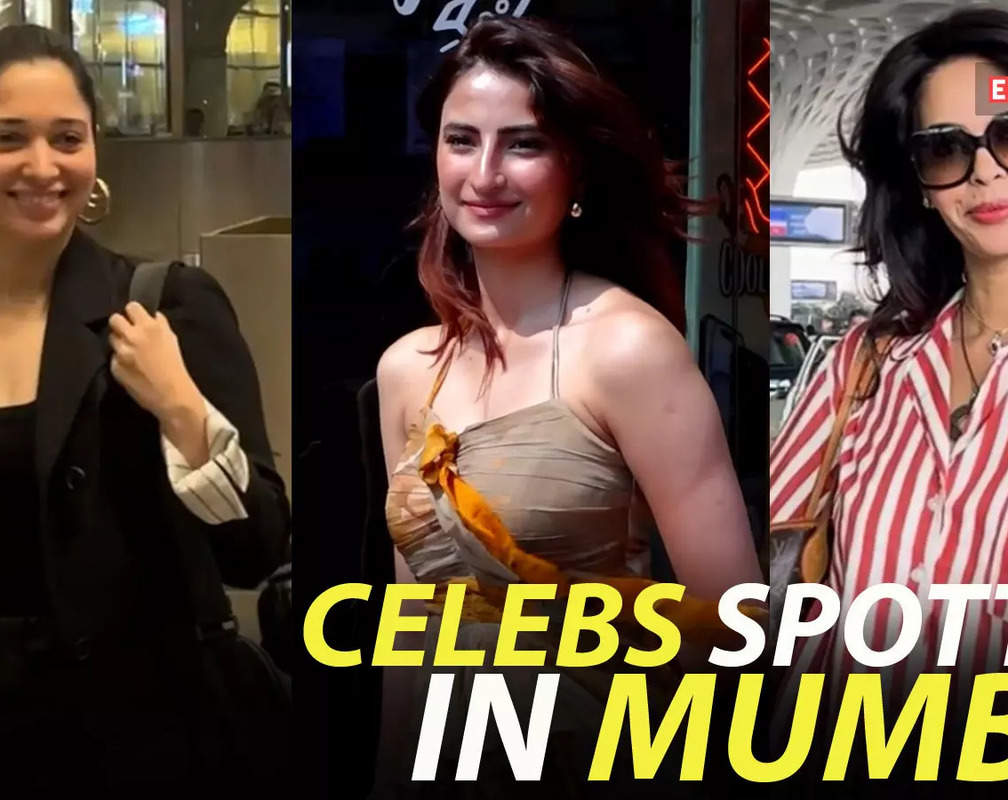
#CelebrityEvenings: From Tamannaah Bhatia to Mallika Sherawat, Bollywood celebs spotted in Mumbai
