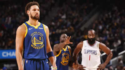 ​Klay Thompson's explosive performance propels Golden State Warriors to 140-137 victory over ​Utah Jazz