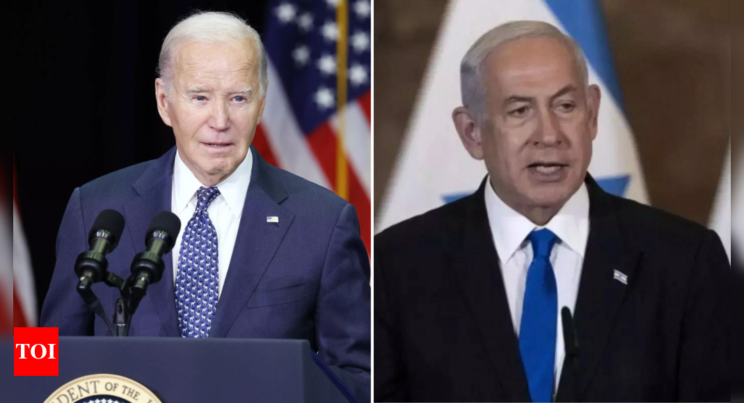 Joe Biden says he pushed ​Benjamin Netanyahu for temporary ceasefire – Times of India