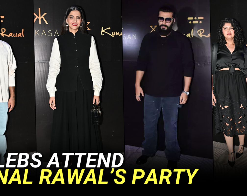 
Arjun Kapoor, Sonam Kapoor with husband Anand Ahuja, Anshula Kapoor with boyfriend & more celebs at Kunal Rawal's party
