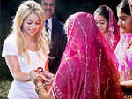 Shakira visits India