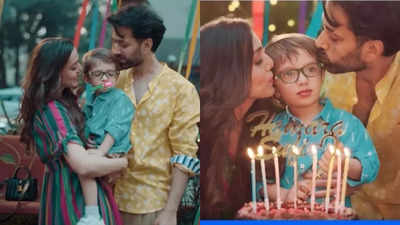 Bade Achhe Lagte Hain actor Nakuul Mehta and Jankee Mehta's son turns 3; couple arrange garden themed picnic for his birthday, watch video