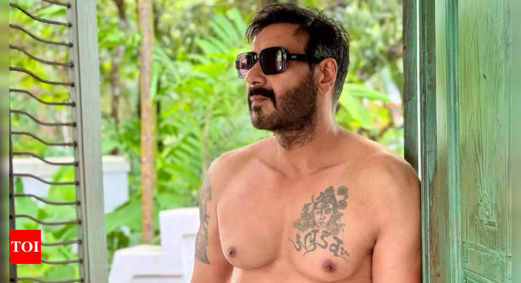 'Ageing like a fine wine': Ajay Devgn, at 54, breaks the internet with his shirtless picture flaunting his muscular physique