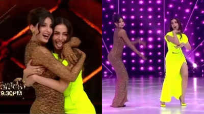 Jhalak Dikhlaa Jaa: Malaika Arora and Nora Fatehi engage in an electrifying dance face-off on each other's superhit songs; watch