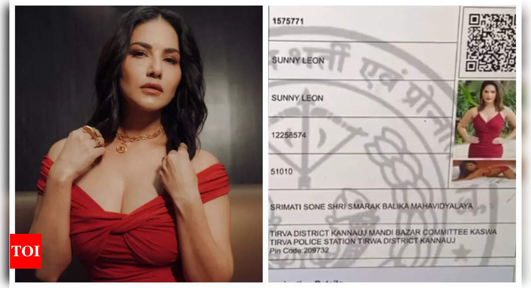 Sunny Leone listed as applicant in UP Police recruitment exam; actress’ X-rated image appears on admit card |