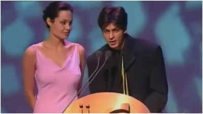 Throwback: Shah Rukh Khan's irresistible charm leaves Angelina Jolie impressed