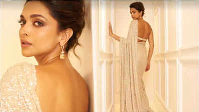 Deepika Padukone opts for elegant shimmery saree as she prepares to shine as presenter at BAFTA 2024