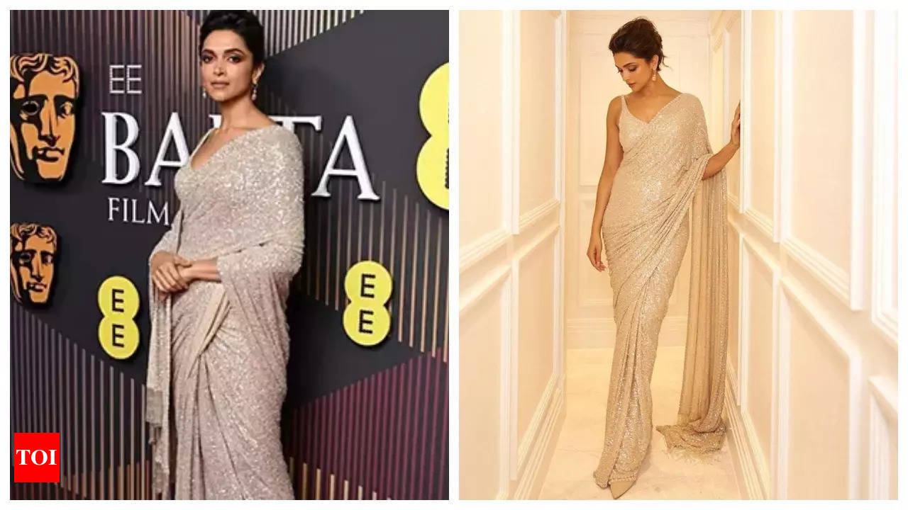 Is Deepika Padukone Pregnant? Fans Speculate as Actress Hides Stomach in  Saree at BAFTA 2024