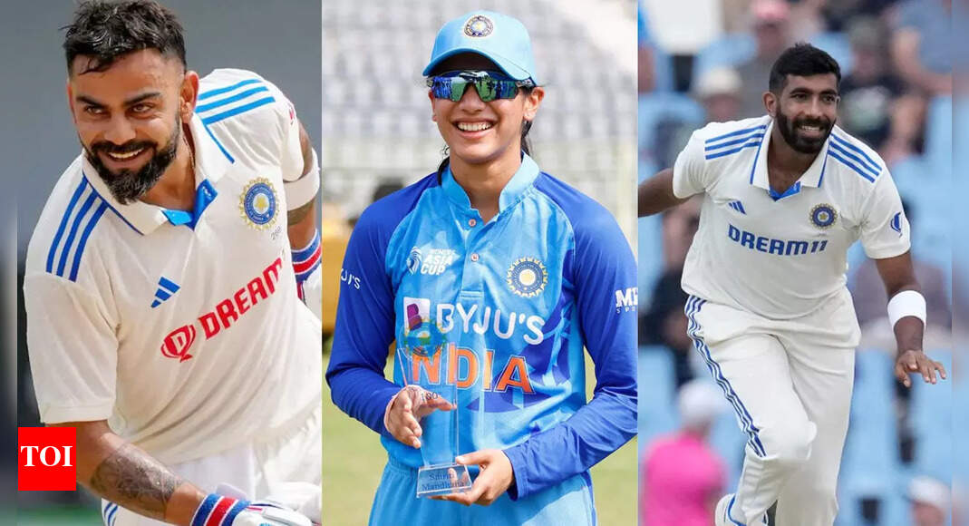 TOISA 2023: Cricket stars nominated for the award | &ndash; Times of India