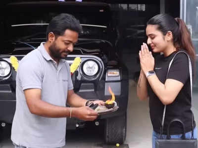 Shree Gopika adds a brand new SUV to her luxurious car collection; see pic