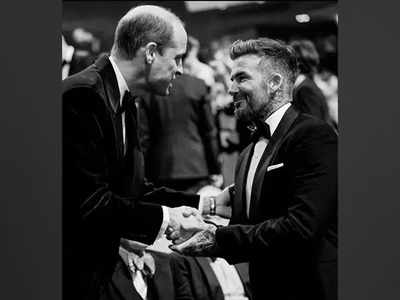 BAFTA 2024: David Beckham greets Prince William at star-studded ceremony, pic goes viral